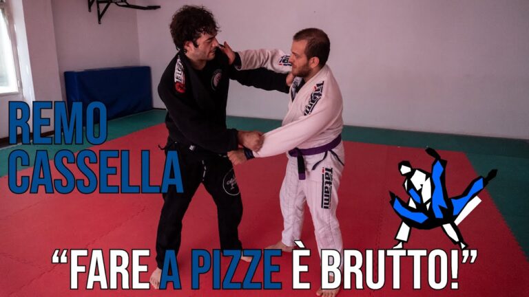 Remo Cassella e il suo Brazilian Jiu Jitsu