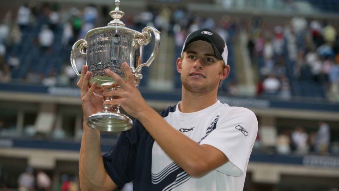 Andy Roddick trionfa agli US Open del 2003 - Ph. Credit: Getty Images