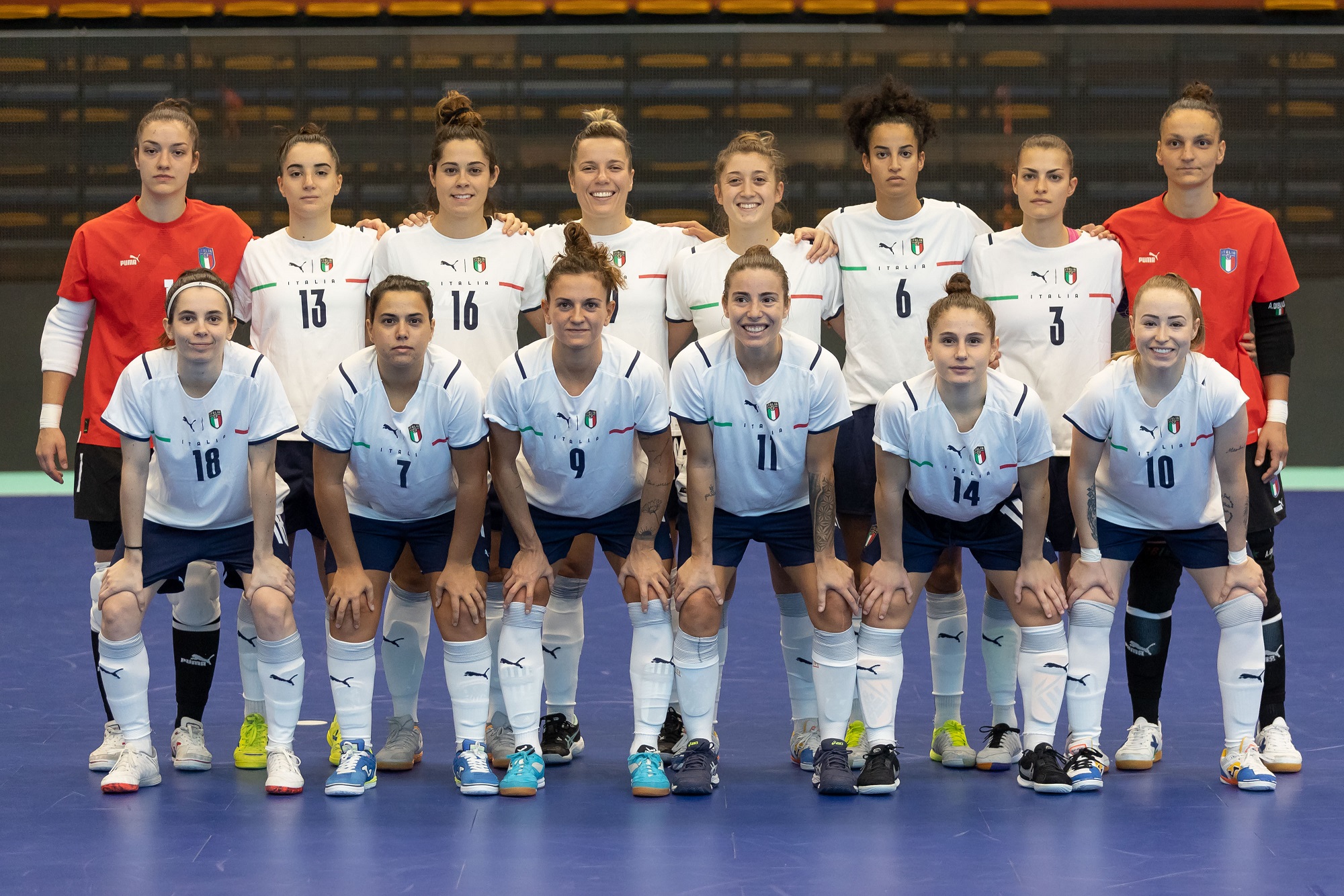 squadra italiana di futsal femminile
