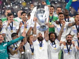 Il Real Madrid alza la Champions League
