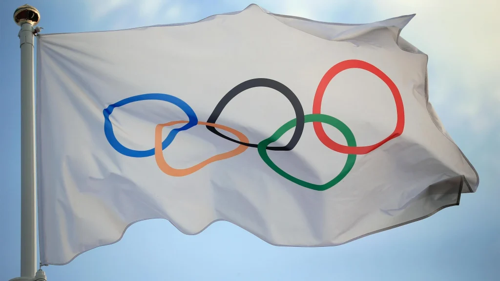 La bandiera olimpica