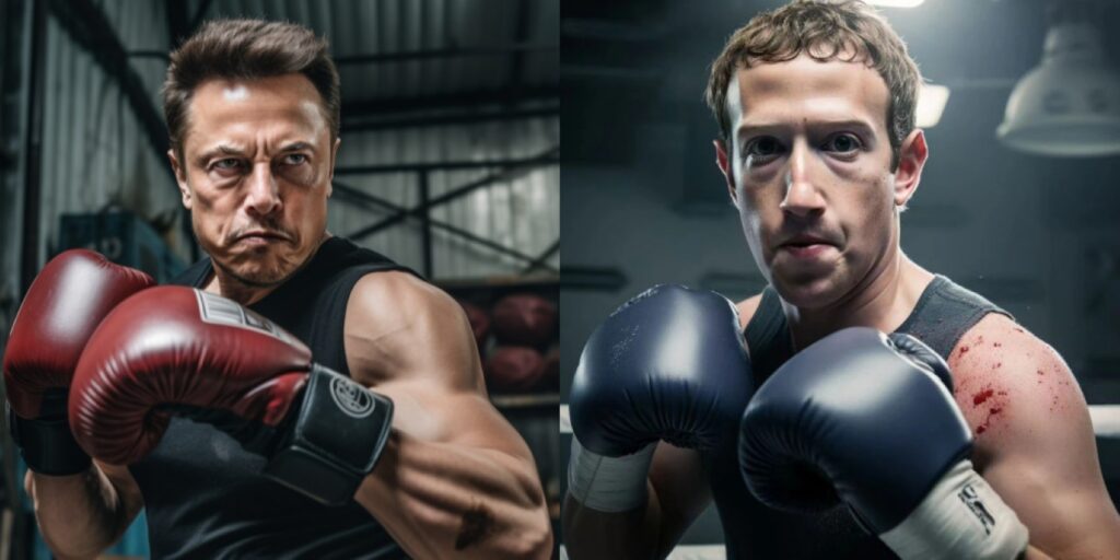 Musk Zuckerberg MMA