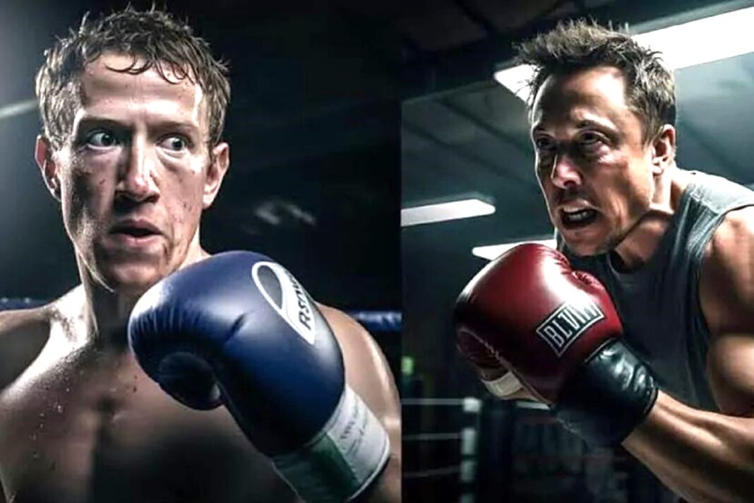 Musk Zuckerberg MMA