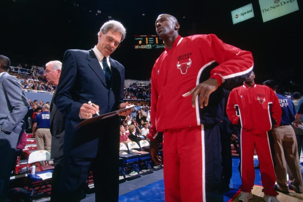 Phil Jackson e Michael Jordan, Chicago Bulls