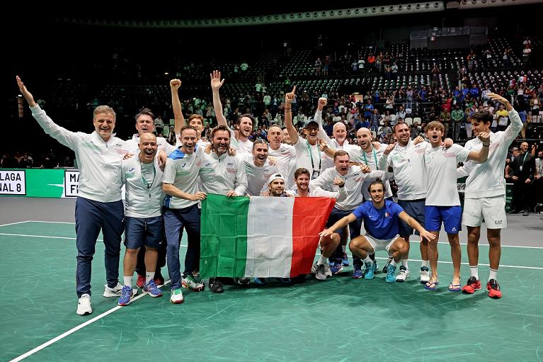 L'Italia di Coppa Davis senza Sinner